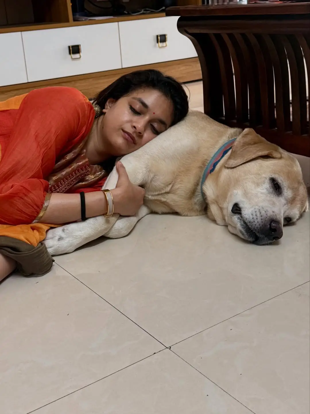 Keerthy Suresh and Antony Sankranthi festival celebrations (1)