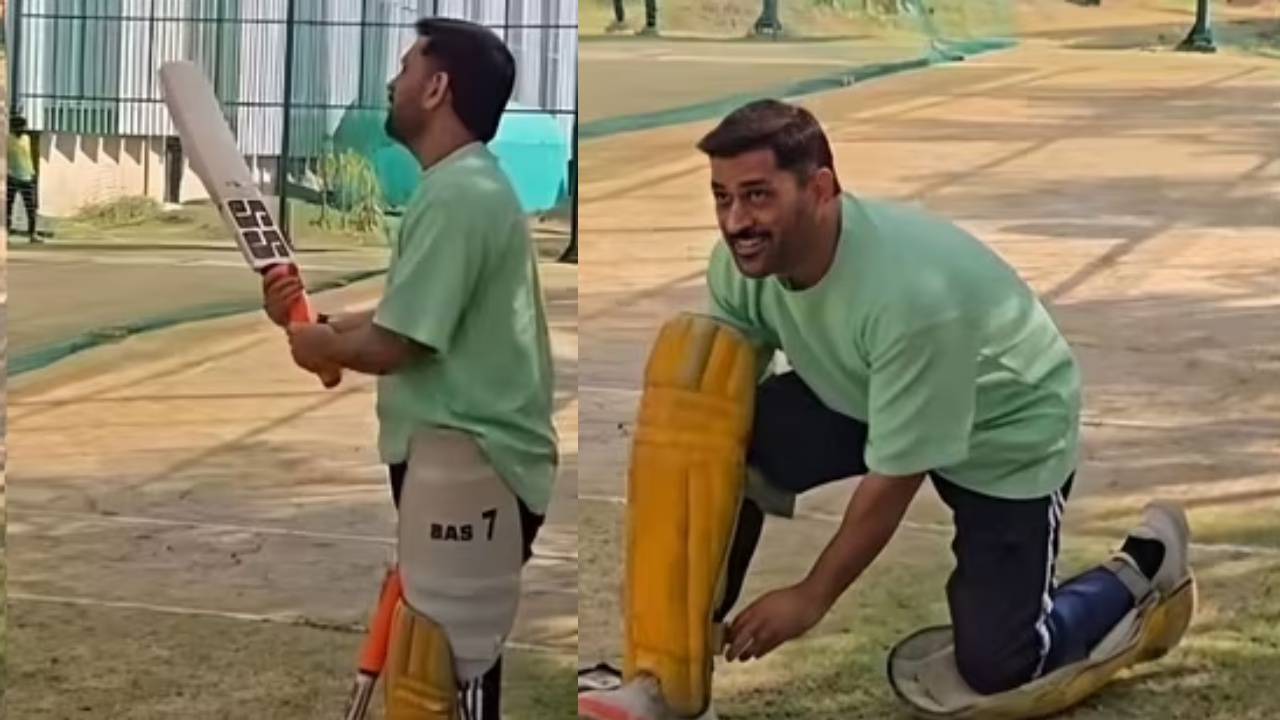 MS Dhoni : ఫ్యాన్స్‌కు గుడ్‌న్యూస్‌.. ప్రాక్టీస్ మొద‌లెట్టిన మ‌హేంద్ర సింగ్ ధోని, కుర్రాళ్ల‌కు క్లాసులు షురూ..!