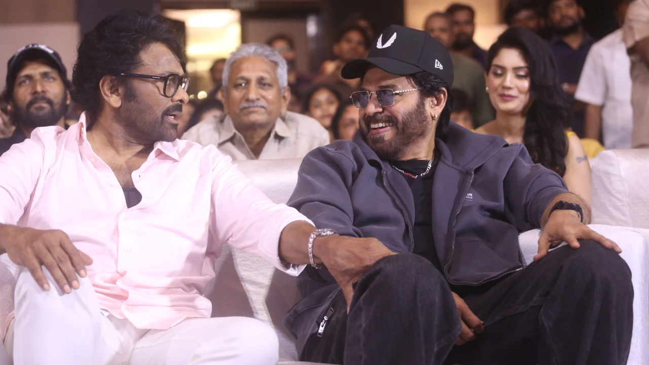 Chiranjeevi Venkatesh Anil Ravipudi Mana Shankara VaraPrasad Garu Success Celebrations