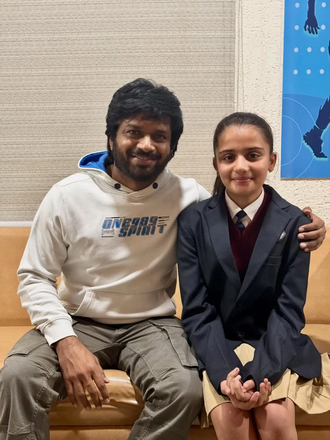 Mana shankara Vara Prasad garu movie child artist Khushi Soni latest photos. (1)