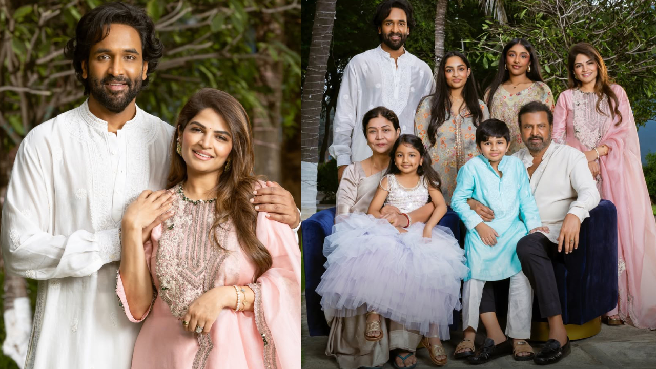 Manchu Family: మంచు ఫ్యామిలీ సంక్రాంతి స్పెషల్ ఫోటోలు.. సోషల్ మీడియాలో వైరల్