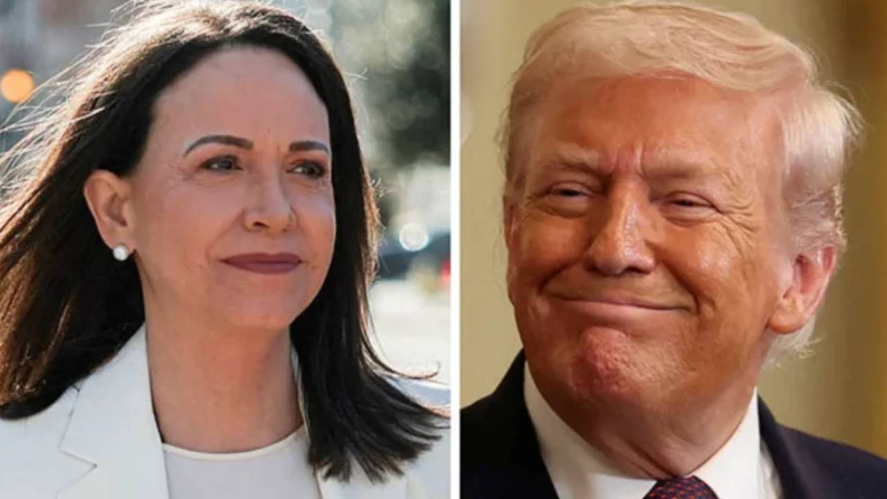 Trump – Machado : ఎట్టకేలకు ట్రంప్ చేతికి నోబెల్ శాంతి బహుమతి..! ‘థ్యాంక్ యూ ట్రంప్’ అంటూ నినాదాలు..