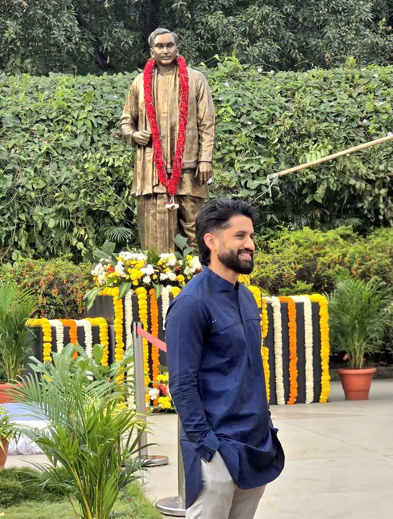 Naga Chaitanya, Sobhita Sankranthi celebrations at Annapurna Studios (1)