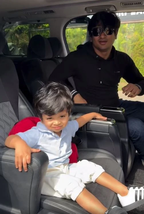 Nikhil Siddhartha Enjoying Vacation in Sri Lanka with Wife and Son