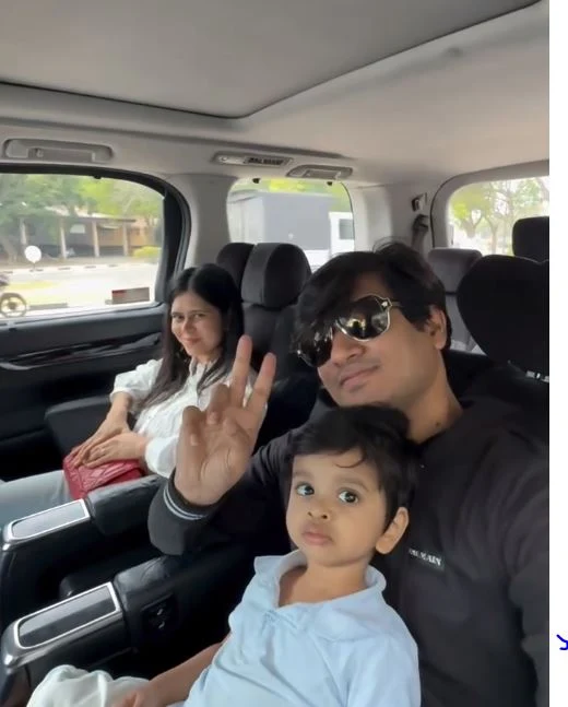 Nikhil Siddhartha Enjoying Vacation in Sri Lanka with Wife and Son