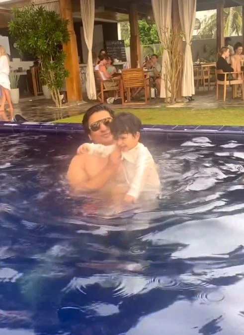 Nikhil Siddhartha Enjoying Vacation in Sri Lanka with Wife and Son