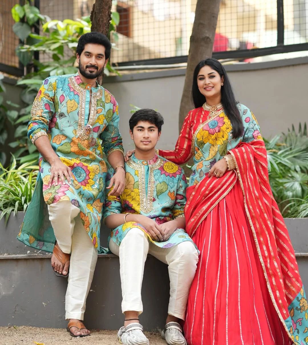 Nirupam Paritala Sankranthi Celebrations with Family