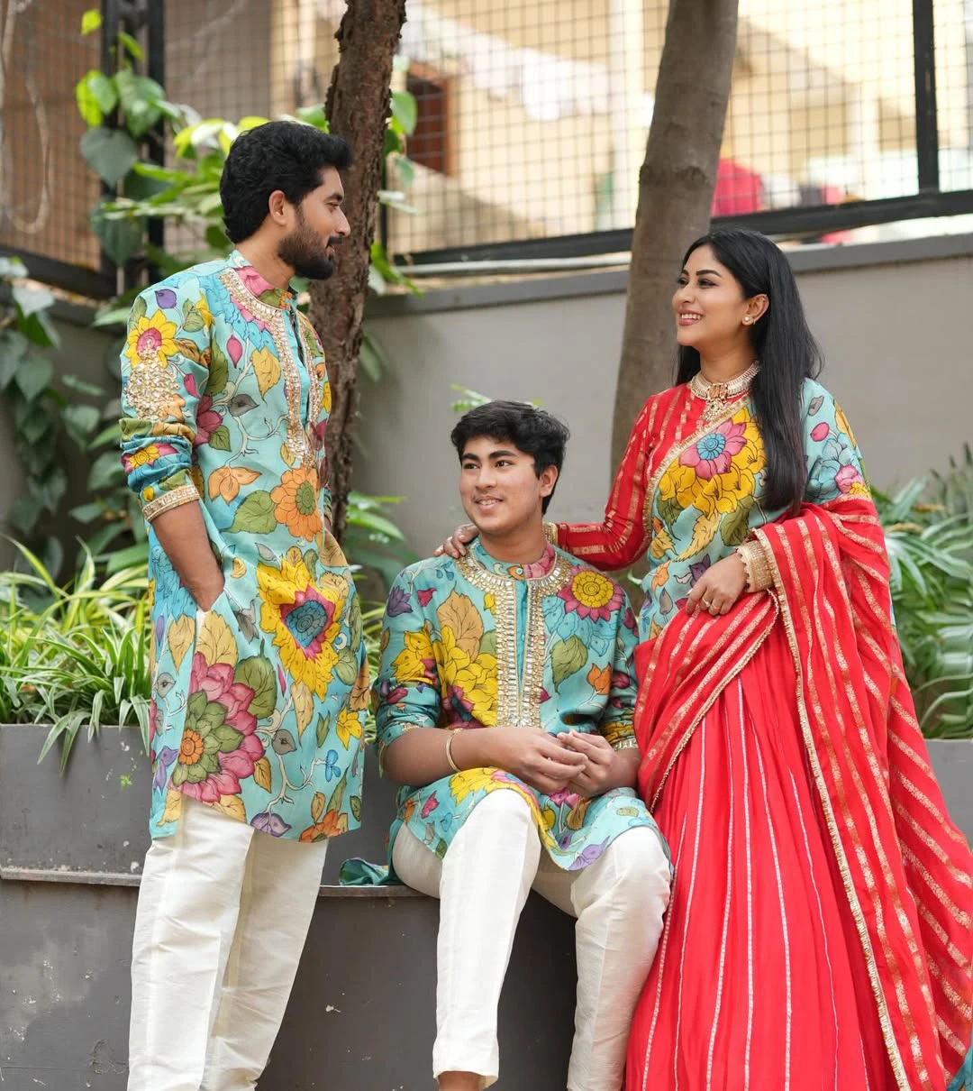 Nirupam Paritala Sankranthi Celebrations with Family