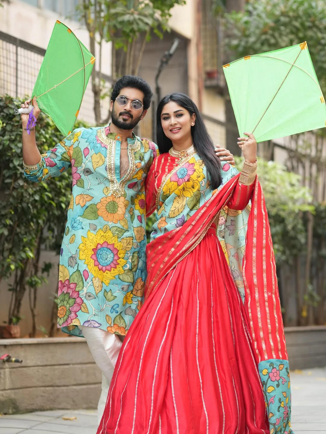 Nirupam Paritala Sankranthi Celebrations with Family