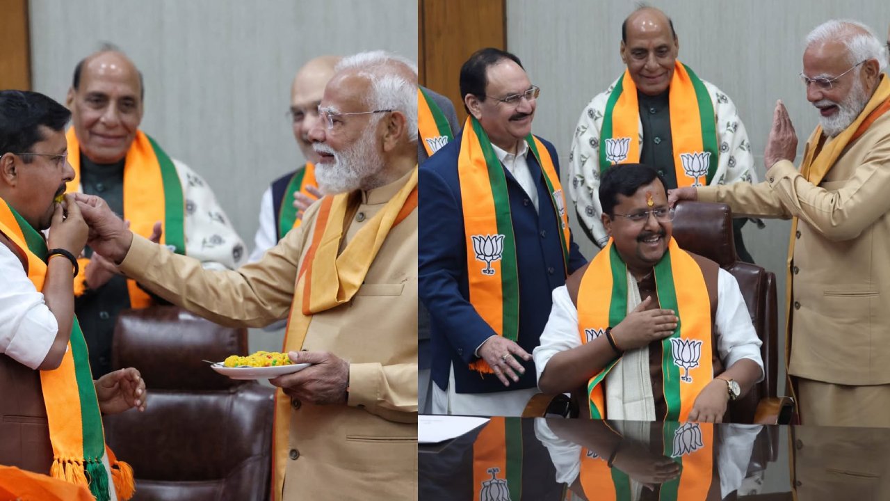 Nitin Nabin : బీజేపీ జాతీయ అధ్యక్షుడిగా నితిన్ నబిన్ బాధ్యతల స్వీకరణ.. ప్రధాని మోదీ ఆధ్వర్యంలో.. ఫొటోలు..