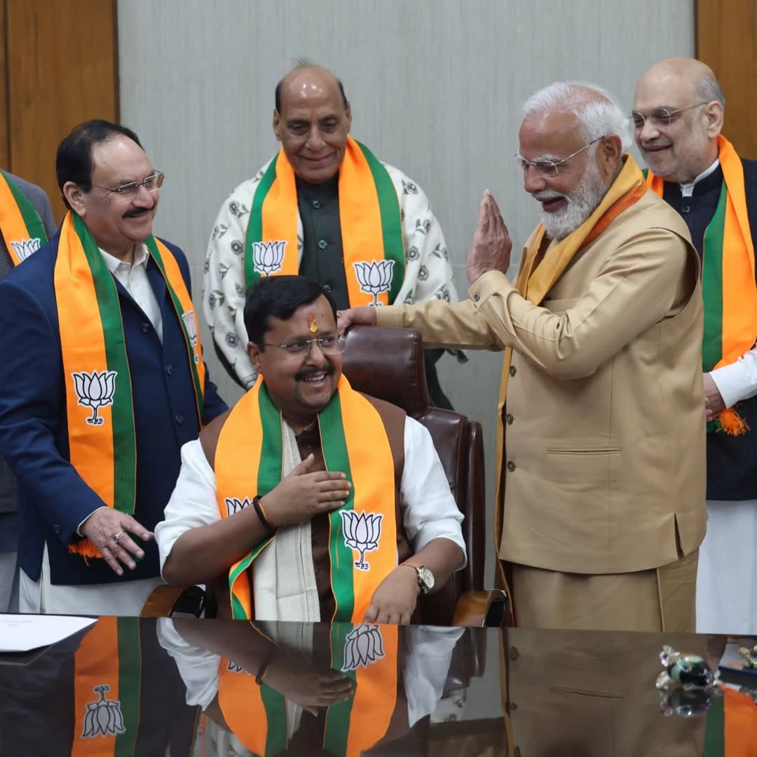 Nitin Nabin Takes Charge As Bjp National President