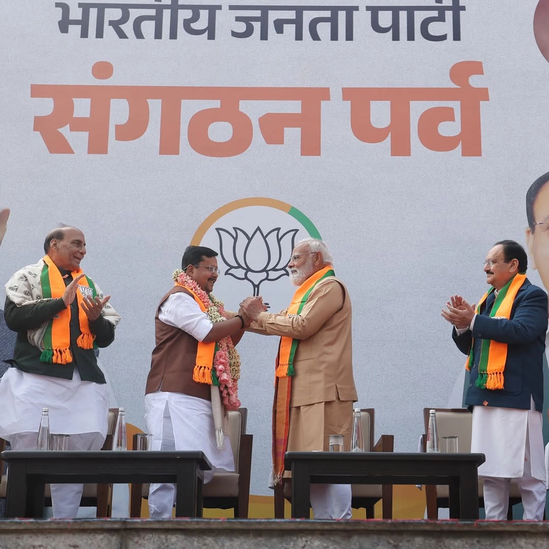 Nitin Nabin Takes Charge As Bjp National President