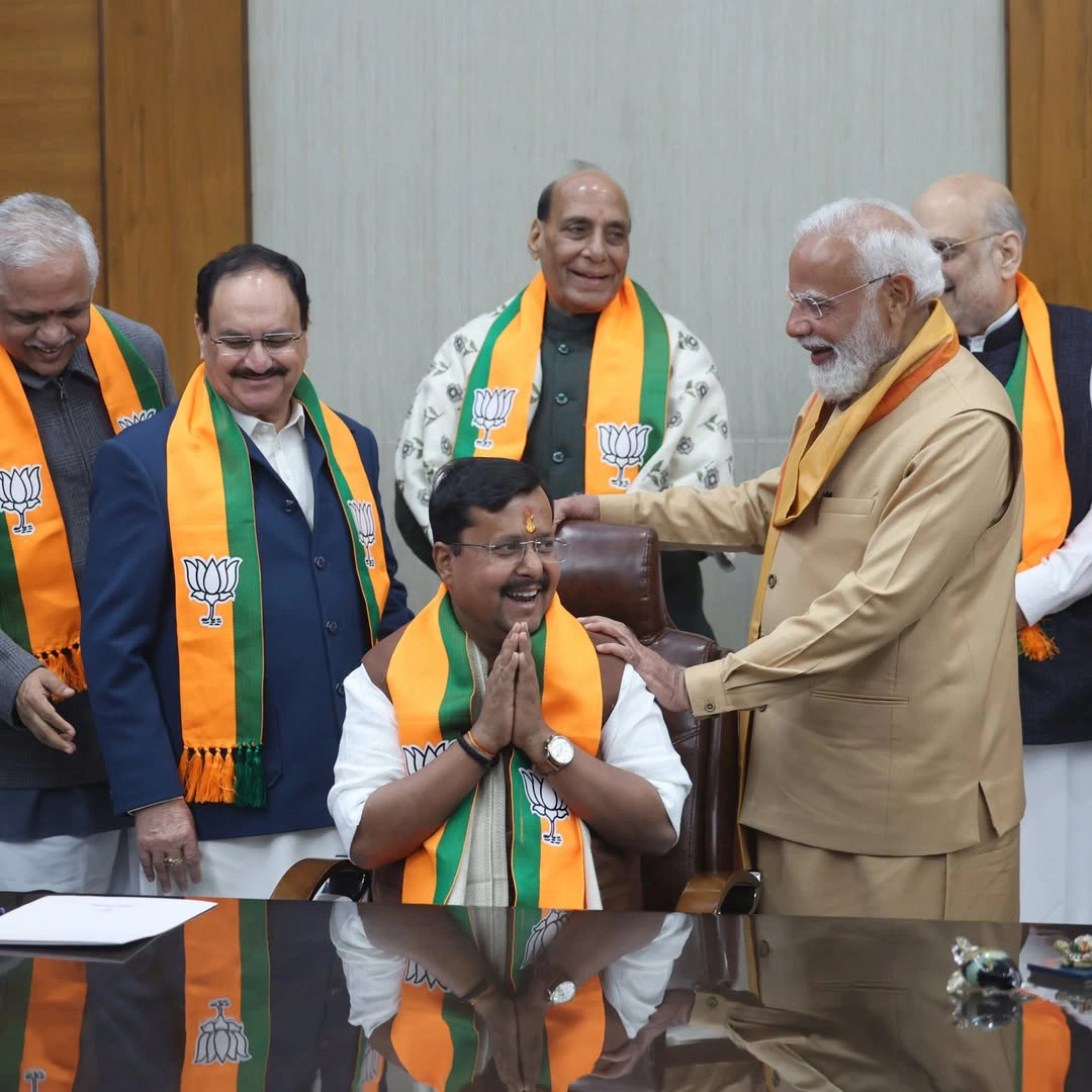 Nitin Nabin Takes Charge As Bjp National President
