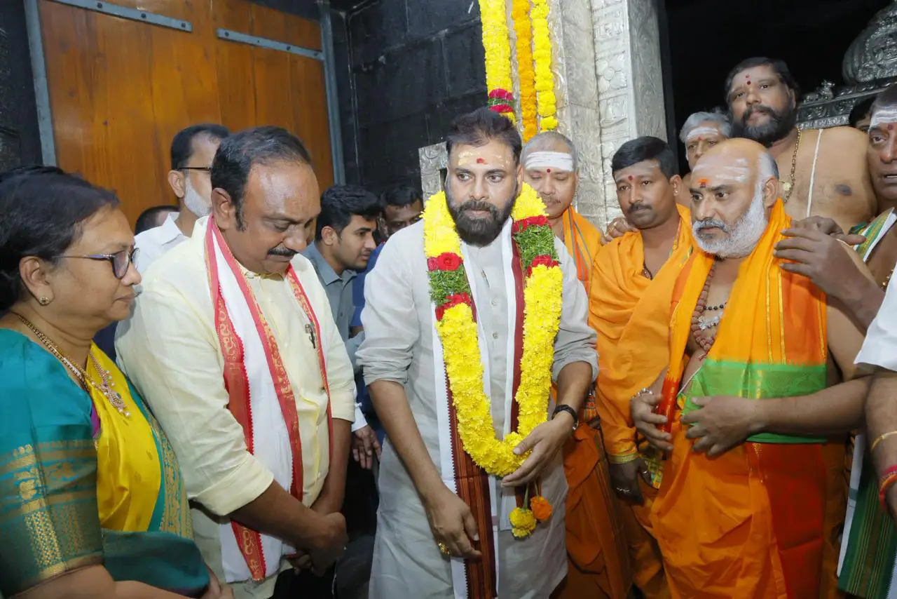 Pawan Kalyan Visits Kotappakonda Temple