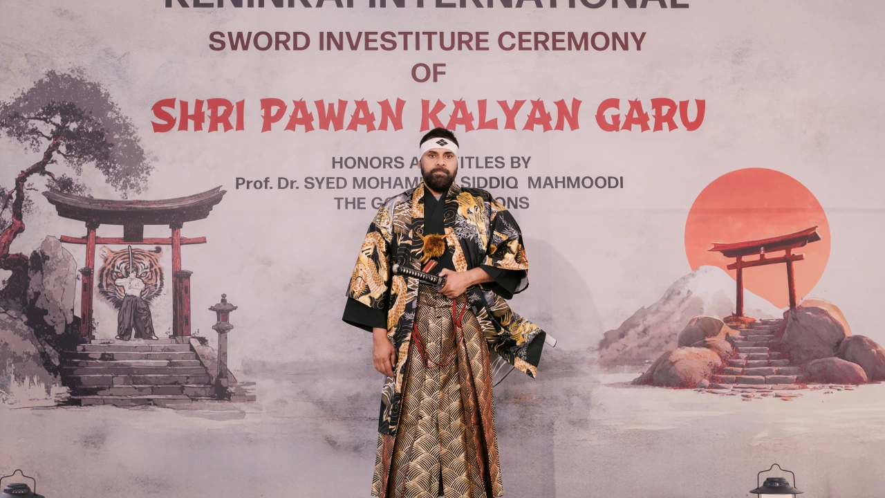 Pawan Kalyan Martial Arts Journey Photos