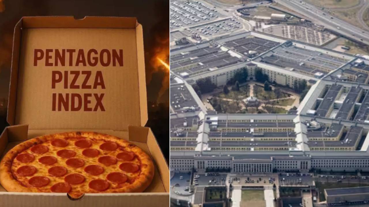 Pentagon Pizza Theory : పెంటగాన్‌లో పిజ్జా ఆర్డర్లు పెరిగాయ్.. ఇరాన్‌పై అమెరికా దాడికి సిద్ధమైందా..! ఏంటీ ‘పెంటగాన్‌ పిజ్జా థియరీ’?