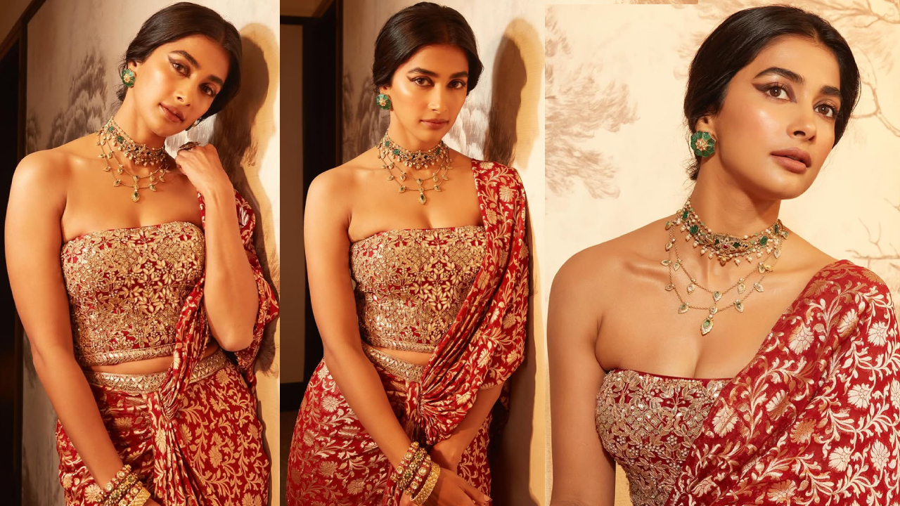 Pooja Hegde: ట్రెడిషనల్ వియర్ లో ట్రెండీ లుక్స్.. జననాయగన్ బ్యూటీ పూజ హెగ్డే గ్లామర్ ఫీస్ట్..