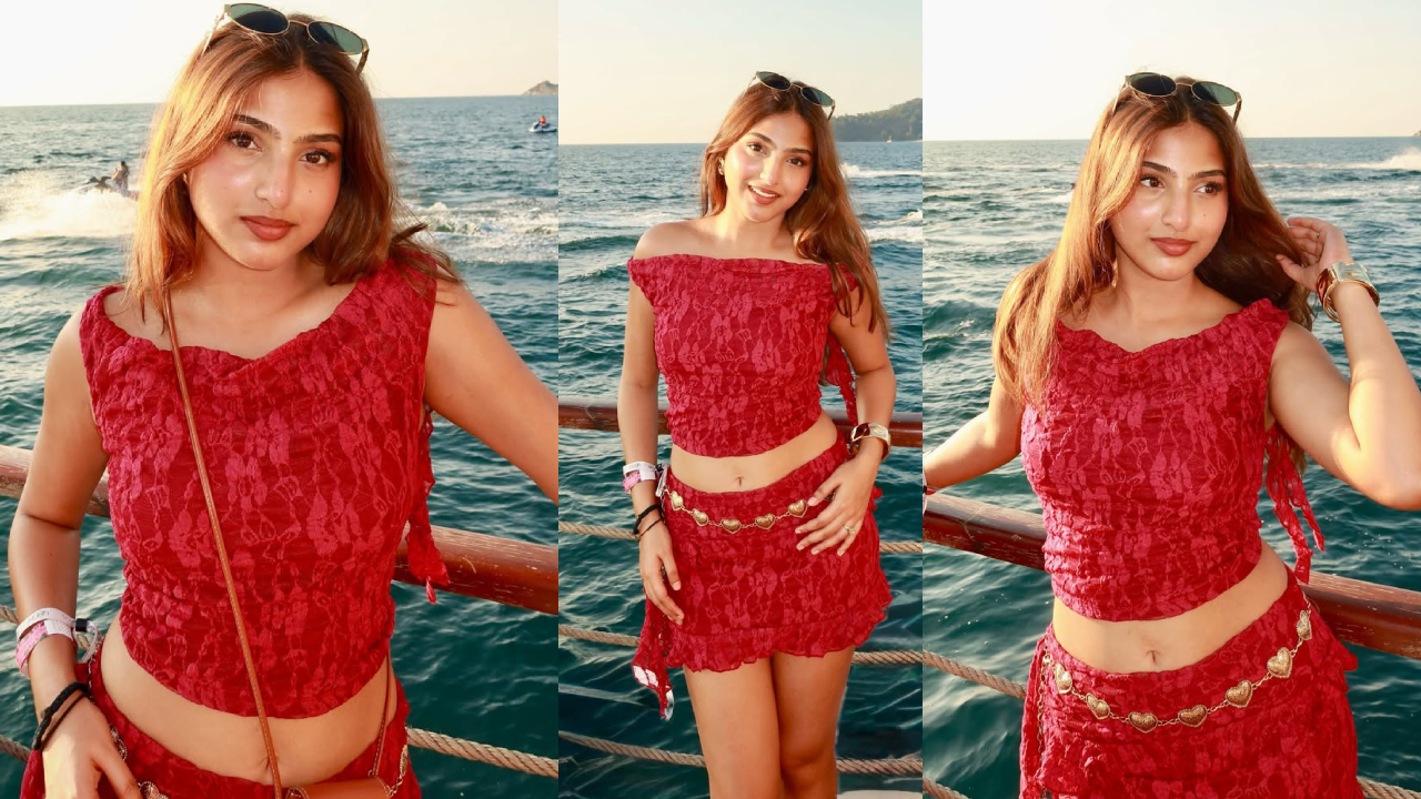 Pranavi Manukonda: అలల మధ్యలో వలపు వయ్యారిలా.. ప్రణవి మానుకొండ గ్లామర్ ట్రీట్.. ఫొటోలు