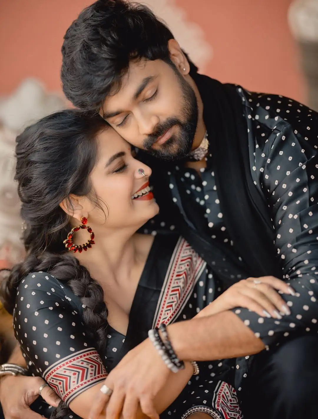 Priyanka Jain Sankranthi special Photos with her Boy Friend Shivakumar