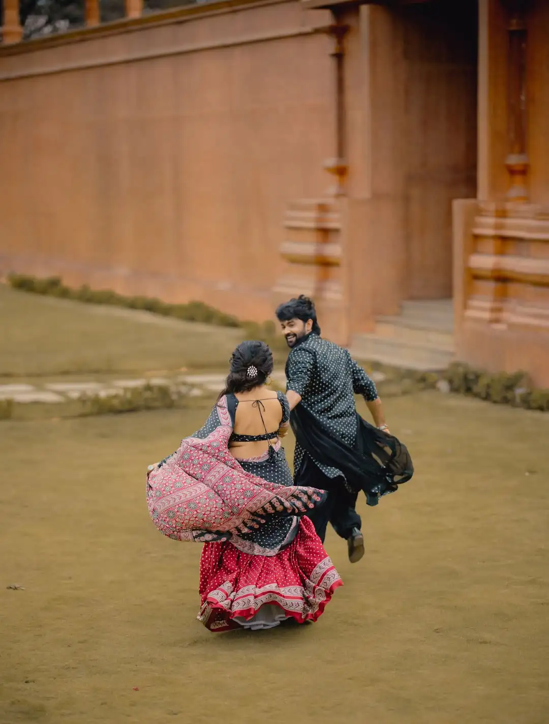 Priyanka Jain Sankranthi special Photos with her Boy Friend Shivakumar