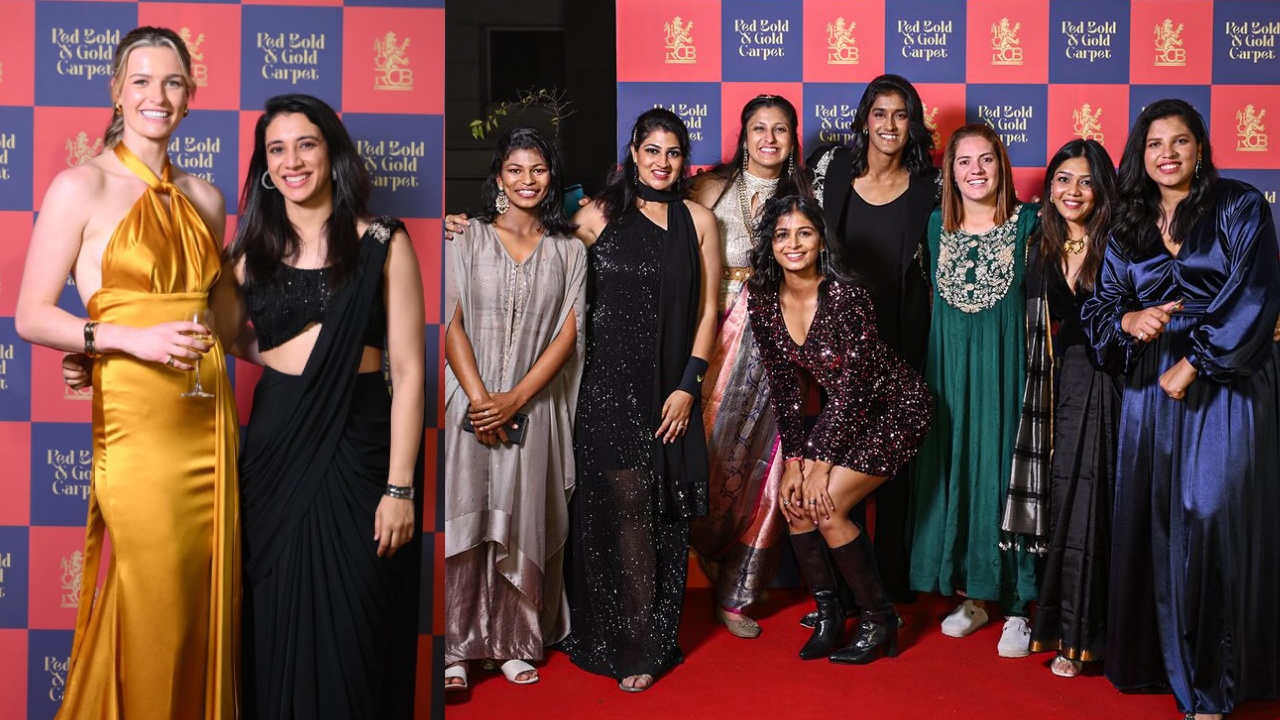 RCB players : ఆర్‌సీబీ ప్లేయ‌ర్లు ఎంత అందంగా రెడీ అయ్యారో చూశారా? మ‌తి పోగొడుతున్న మంధాన‌, లారెన్ బెల్