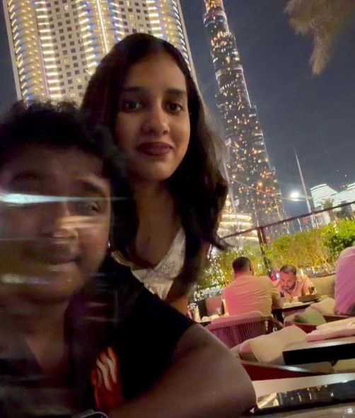Rahul Sipligunj Harinya Reddy Enjoying Vacation in Dubai