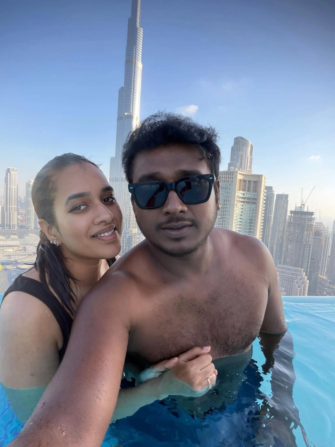 Rahul Sipligunj Harinya Reddy Enjoying Vacation in Dubai