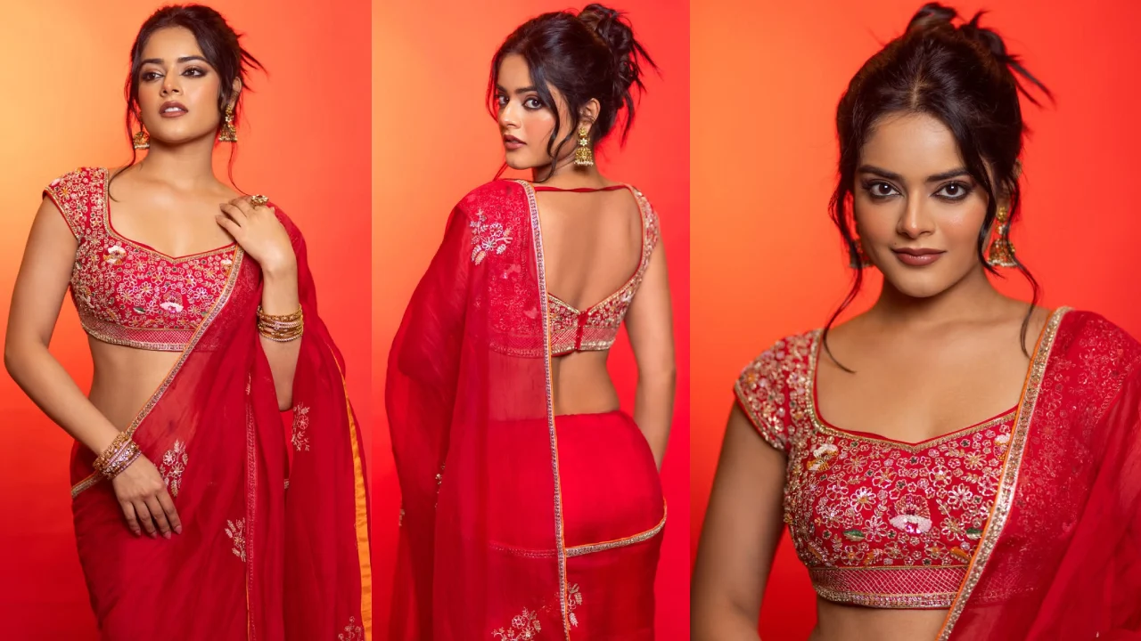 Raja Saab Beauty Riddhi Kumar latest glamour photos (1)