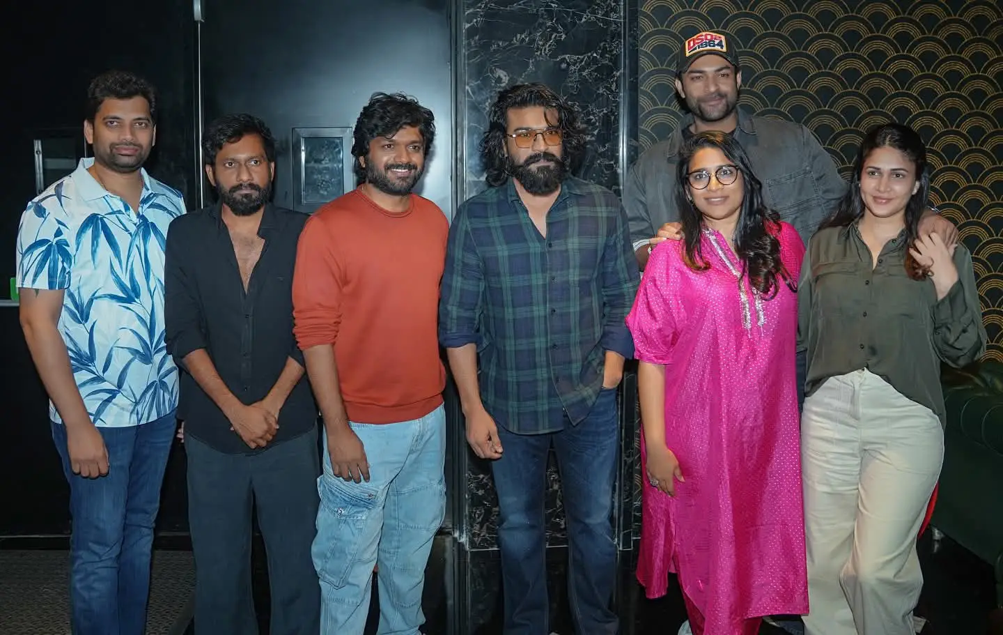 Ram Charan watched Mana ShankaraVaraprasad garu movie. (1)