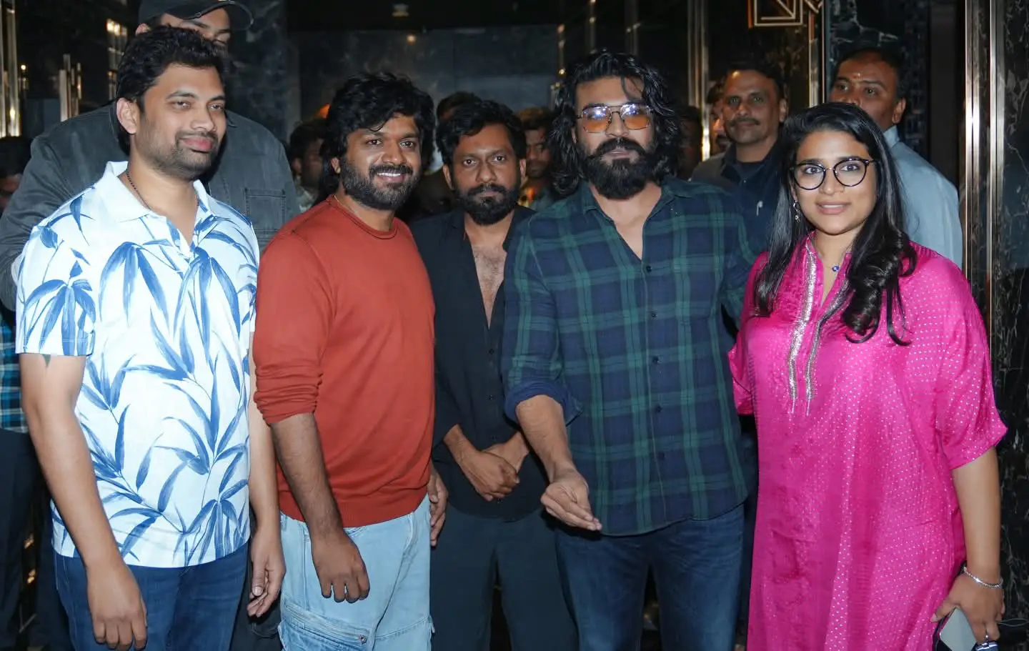 Ram Charan watched Mana ShankaraVaraprasad garu movie. (1)