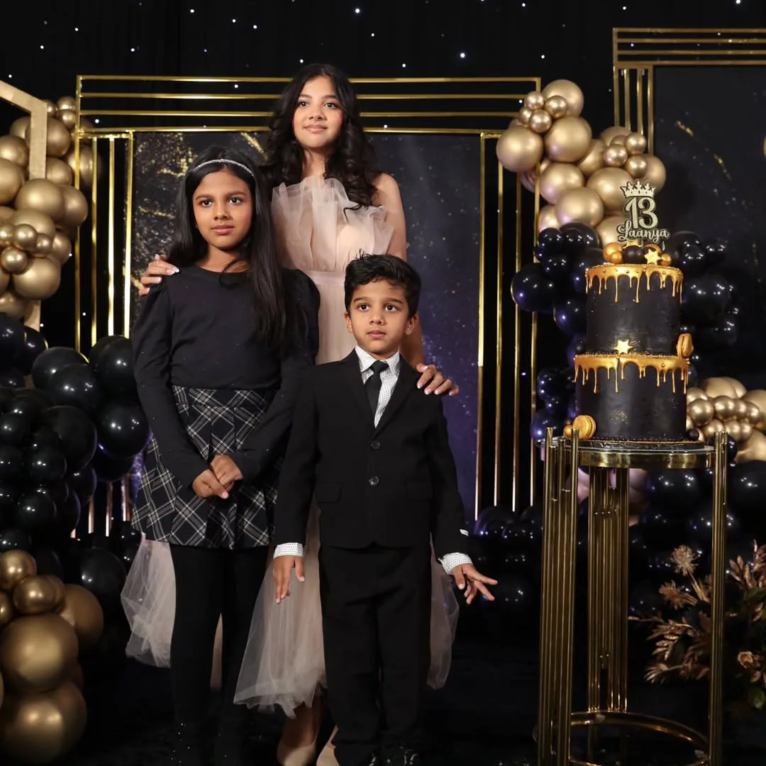 Rambha Daughter Laanya Birthday Celebrations