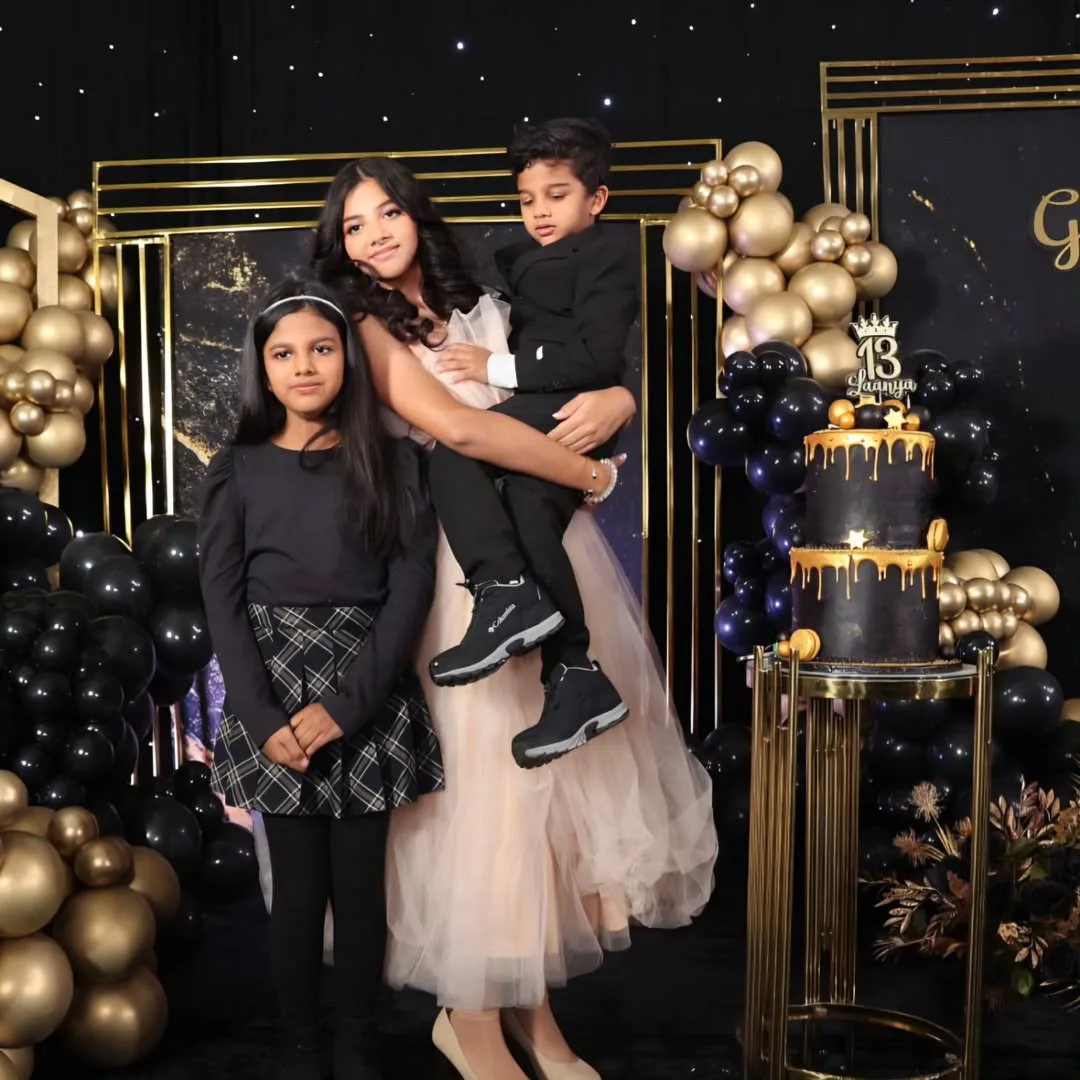 Rambha Daughter Laanya Birthday Celebrations