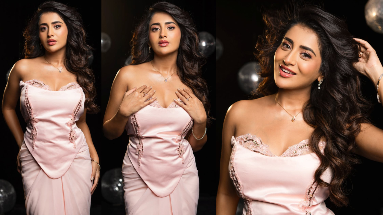 Rashi Singh: పింక్ స్కర్ట్ లో రాశి సింగ్.. స్టన్నింగ్ లుక్స్ వైరల్.. ఫొటోలు