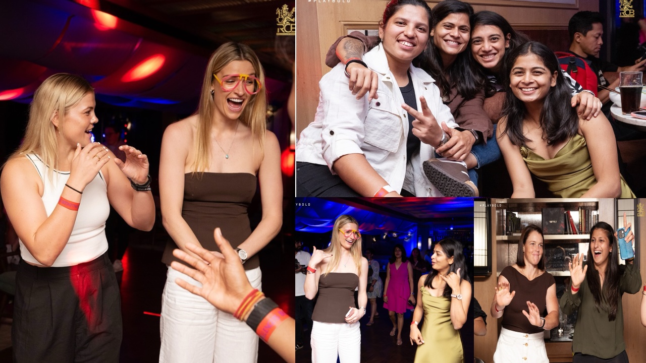 RCB : పార్టీలో ఆర్‌సీబీ ప్లేయ‌ర్ల జోష్ చూశారా?