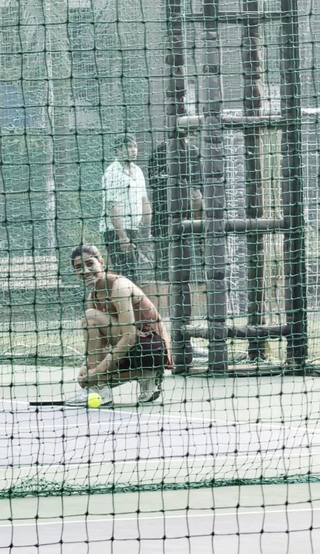 Samantha Playing Pickle Ball with her Husband Raj Nidimoru