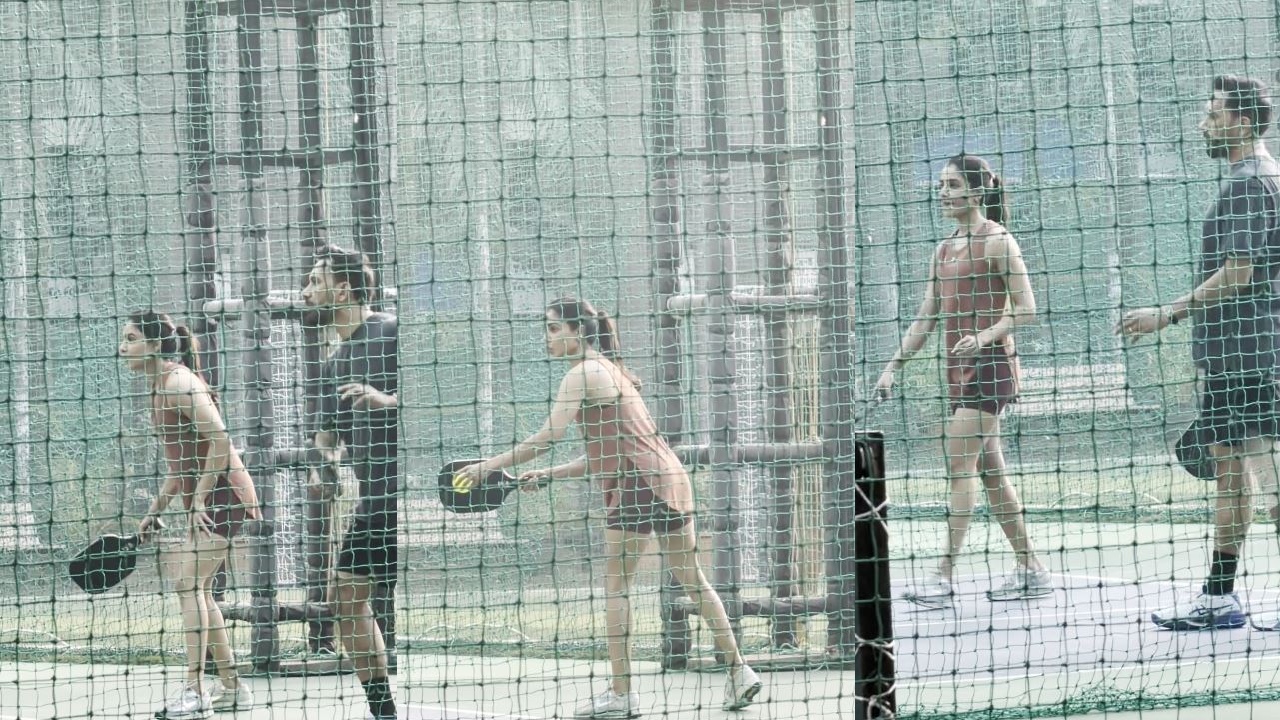 Samantha : భర్తతో కలిసి పికెల్ బాల్ ఆడుతున్న సమంత.. ఫొటోలు వైరల్..