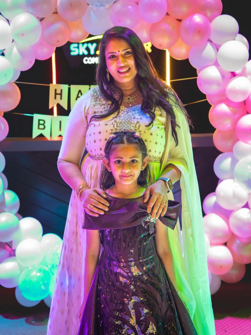 Sangavi Daughter Birthday Celebrations