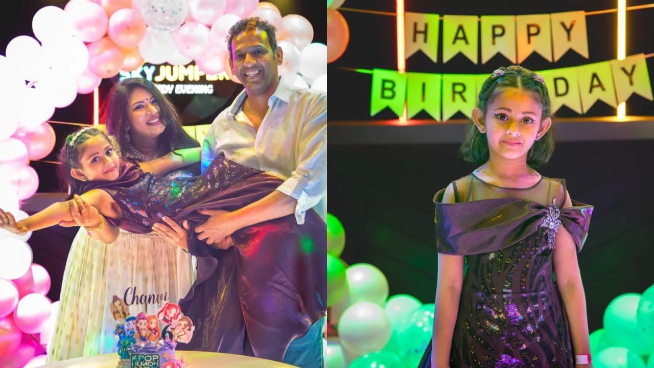 Sangavi Daughter Birthday Celebrations
