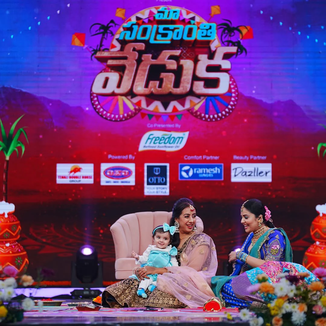 Sanjana Galrani Participated in TV Show with Daughter