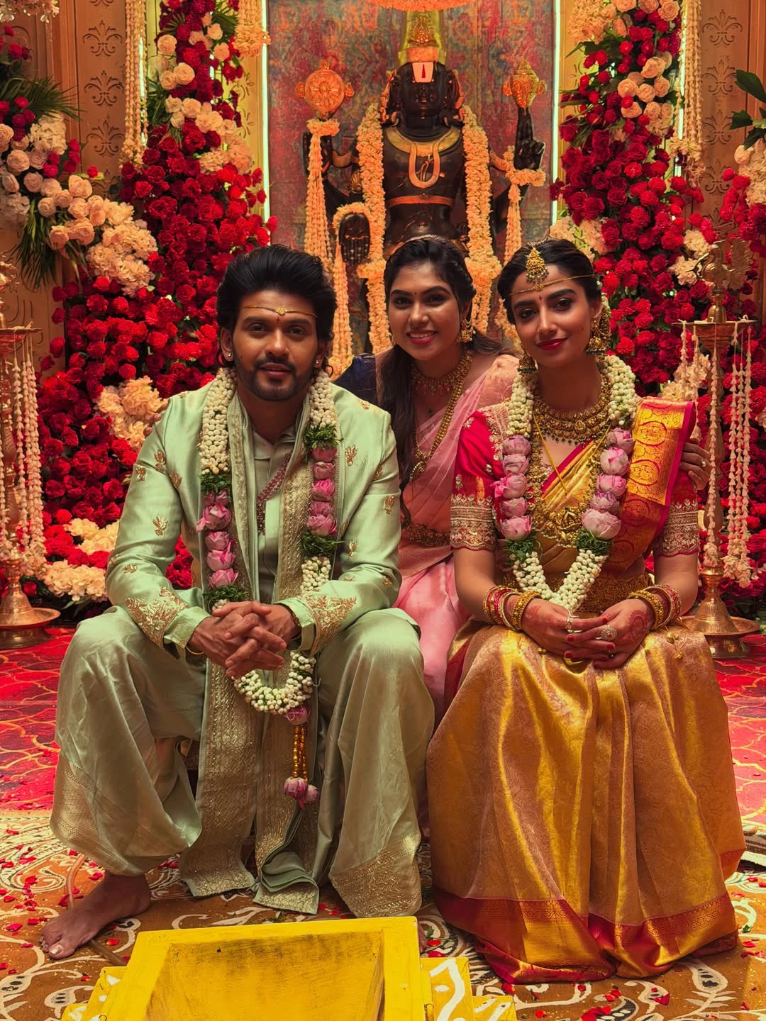 Jabardasth Satya Sri Shares Anaganaga Oka Raju Working Stills