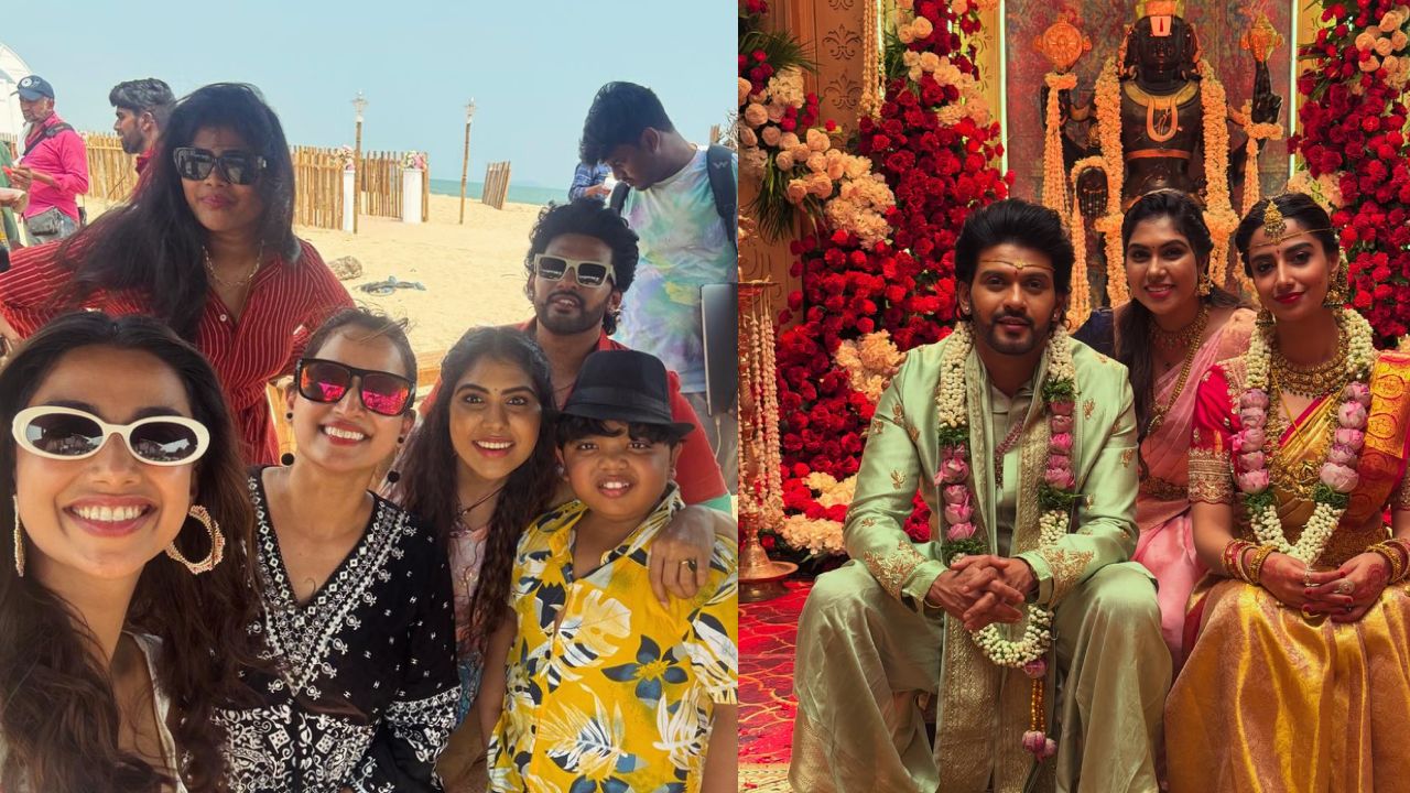 Jabardasth Satya Sri : ‘అనగనగా ఒక రాజు’ సినిమా వర్కింగ్స్ స్టిల్స్.. షేర్ చేసిన సత్యశ్రీ..