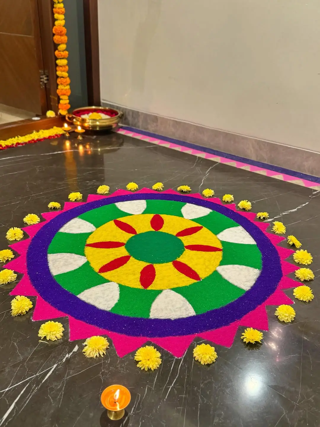 Serial actress Navya Swamy Sankranthi special photos. (1)