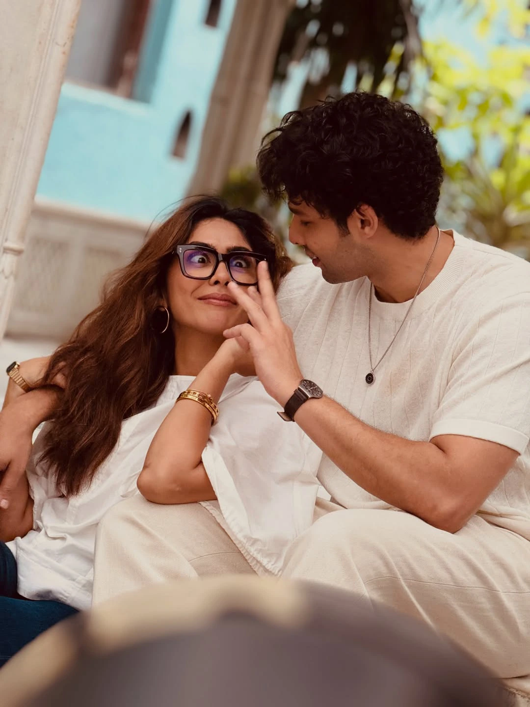 Siddhant Chaturvedi Mrunal Thakur Photos