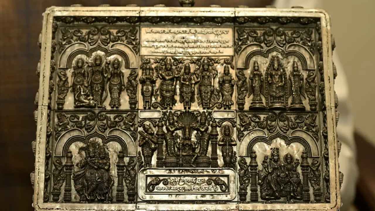 Silver Wedding Invitation