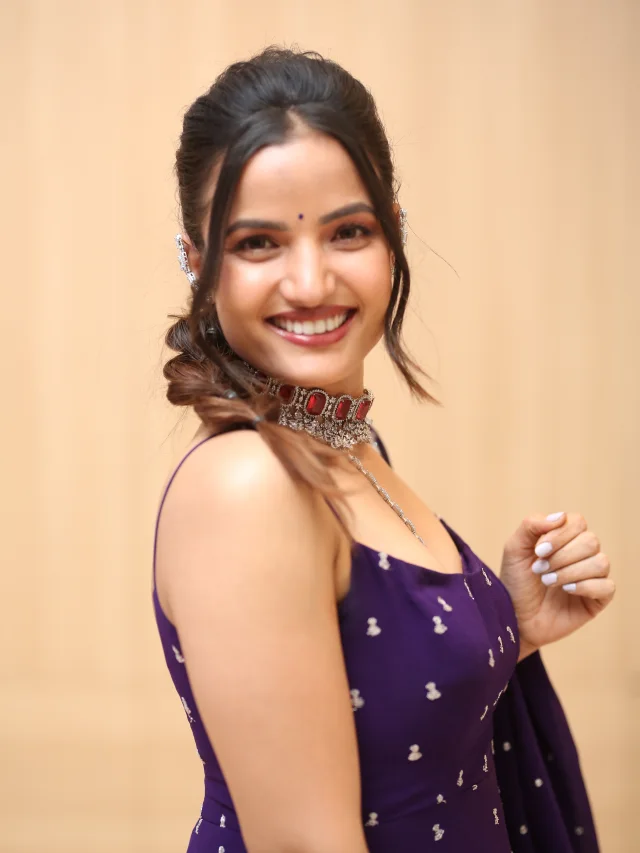 Siri Hanumanthu Stunning Looks at Nari Nari Naduma Murari Success Celebrations