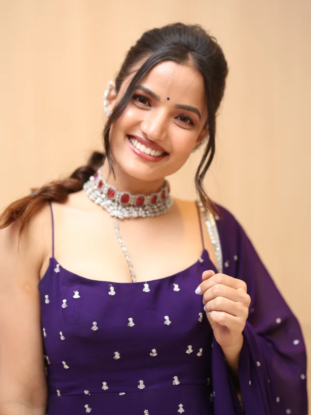 Siri Hanumanthu Stunning Looks at Nari Nari Naduma Murari Success Celebrations
