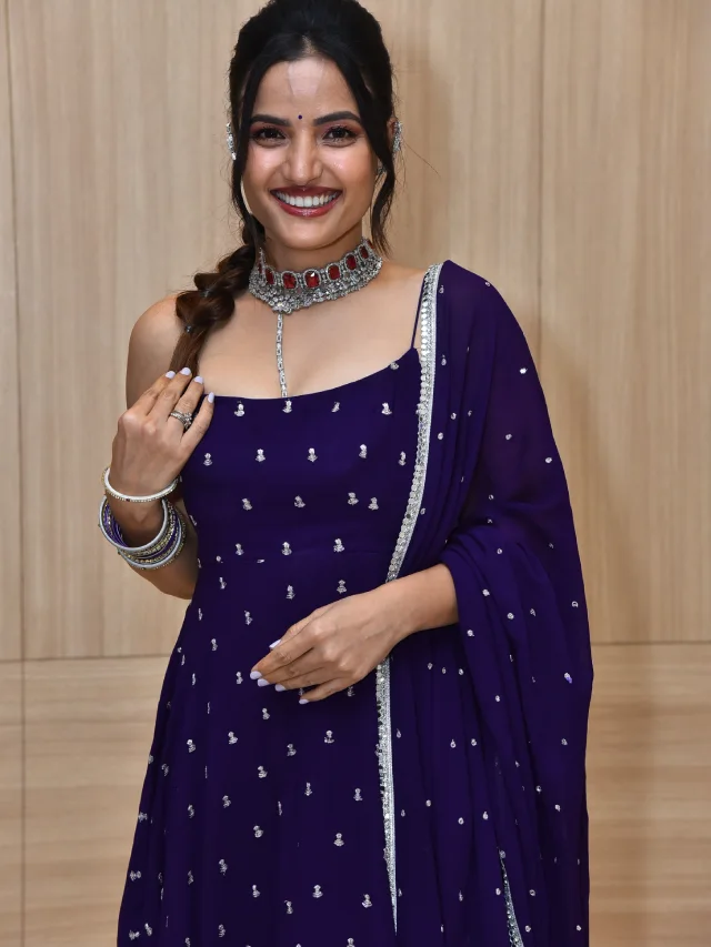 Siri Hanumanthu Stunning Looks at Nari Nari Naduma Murari Success Celebrations