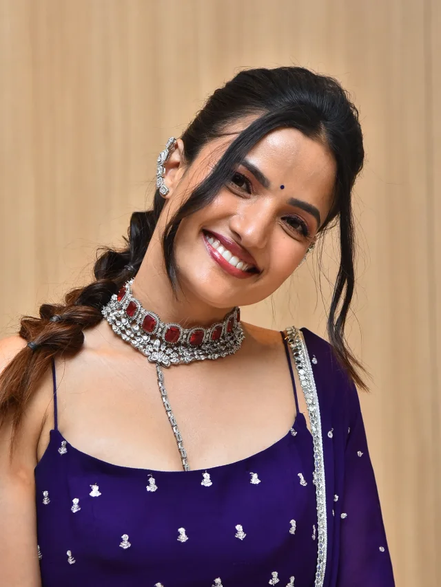 Siri Hanumanthu Stunning Looks at Nari Nari Naduma Murari Success Celebrations
