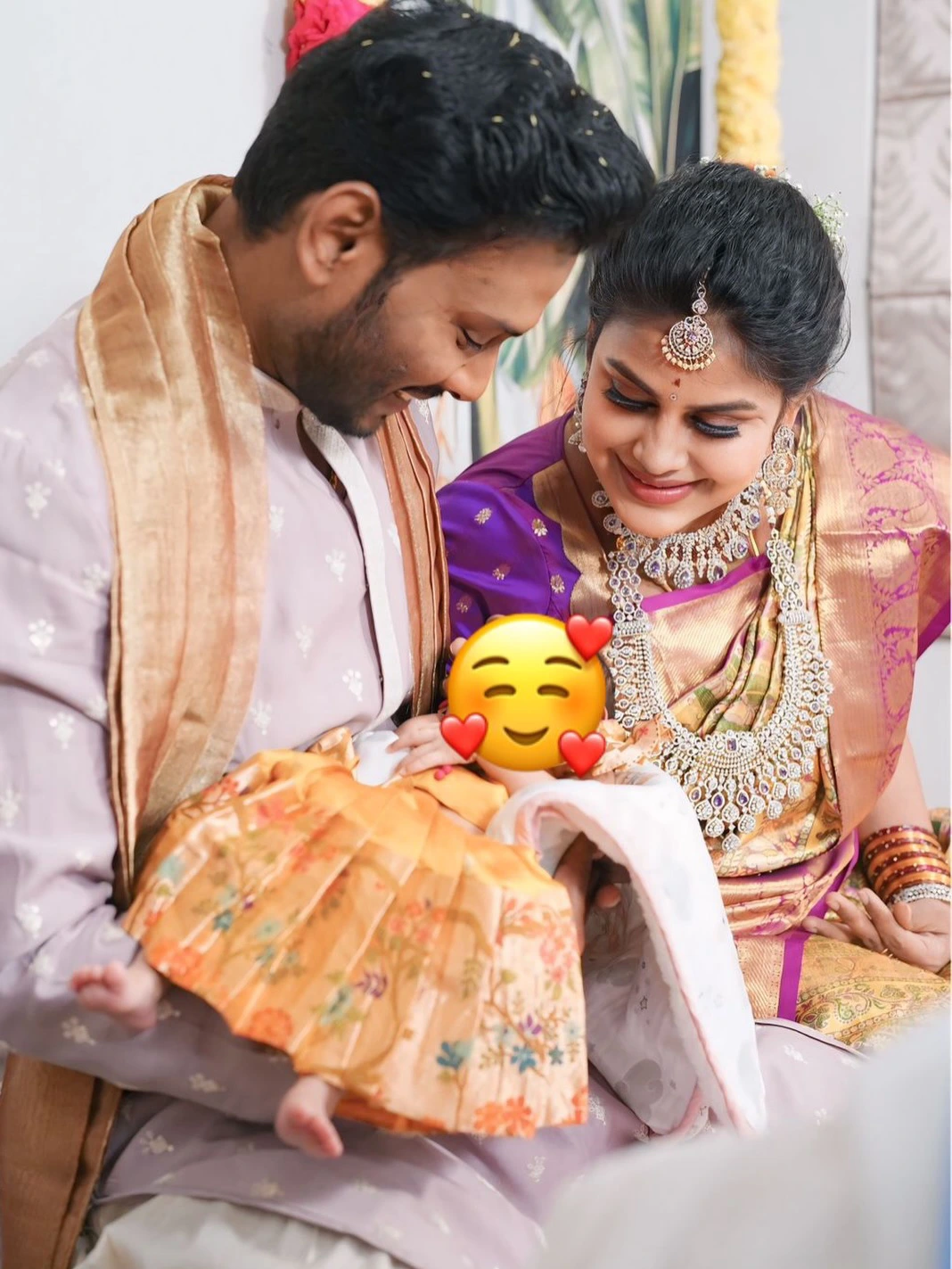 Bigg Boss Soniya Shares her Daughter Cradle Ceremony Photos