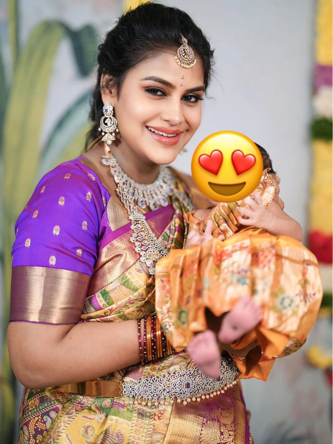 Bigg Boss Soniya Shares her Daughter Cradle Ceremony Photos